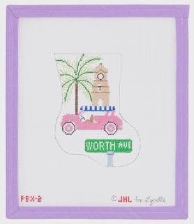 Worth Avenue Mini Stocking by Julia’s Needleworks (thumbnail)