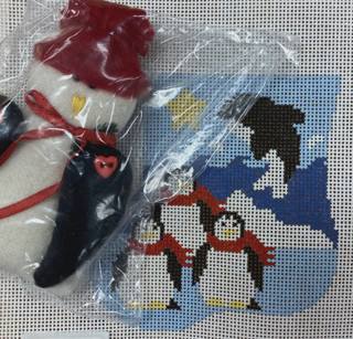three penguins by Kathy Schenkel (thumbnail)