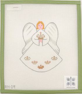Angel with Crown with Stitch Guide by Patricia Sone (thumbnail)