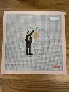 Dancing Wedding Couple by Stitching with Stacey (thumbnail)