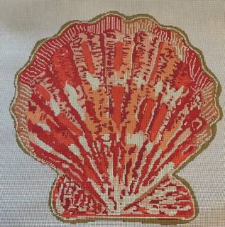 Scallop Canvas Orange by KCN Designers (thumbnail)