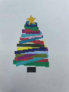 Multicolored Christmas Tree Stackable by Alice Peterson (thumbnail)