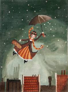 Mary Poppins by CBK Needlepoint (thumbnail)