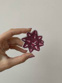 Holiday Bow Sticker by Rachel Barri Designs (thumbnail)