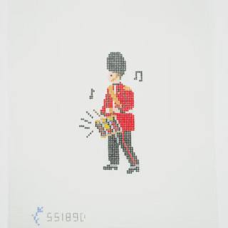 London Guard - Drummer by Stitch Style Needlepoint (thumbnail)