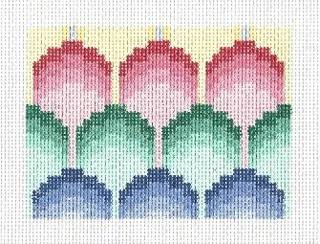 Lollipop Coin Purse Canvas by Doolittle Stitchery (thumbnail)