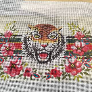 Designer Tiger Clutch by Colors of Praise Art Studio (thumbnail)