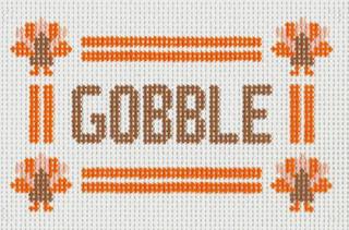 Gobble by Goodpoint Needlepoint (thumbnail)