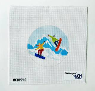 Snowboarding Round by KCN Designers (thumbnail)