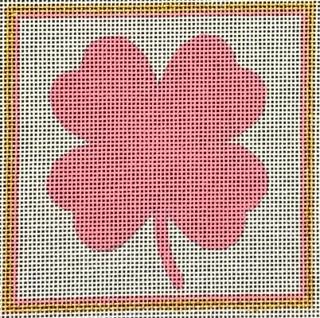 Pink Clover Square by Raymond Crawford (thumbnail)