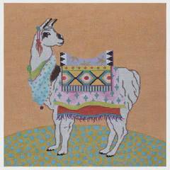 Llama with Saddle by Colors of Praise Art Studio (thumbnail)