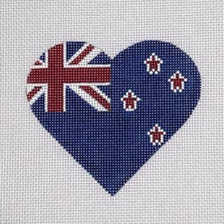 Pepperberry HT31 New Zealand Flag Heart by Pepperberry Designs (thumbnail)