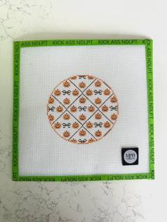 Pumpkins + Bows Canvas by Tilli Tomas (thumbnail)