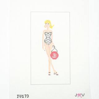 Iconic Doll by Jennifer Vallez Needlepoint (thumbnail)