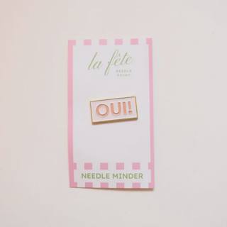 Oui! Needle Minder by La Fete Needlepoint (thumbnail)