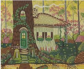 Mary Charles MCFH01 Woodland House by Painted Pony Designs (thumbnail)