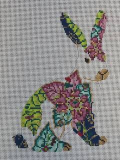 Standing Tobacco Leaf Bunny by The Gingham Stitchery (thumbnail)