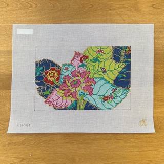 Tobacco Leaf Clutch by The Gingham Stitchery (thumbnail)