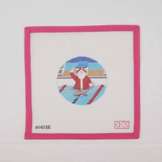 TRUNK - Sporty Santa - Swimming Santa by Ann Kaye Studio (thumbnail)