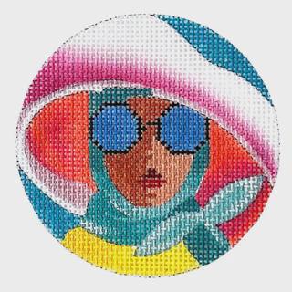 Woman in Glasses by Colors of Praise Art Studio (thumbnail)
