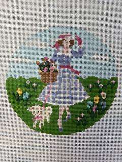 Betty Loves Easter Canvas and Stitch Guide by The Gingham Stitchery (thumbnail)