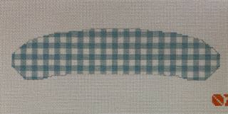 Blue Gingham Baby Hanger Cover by Oz Needle and Thread (thumbnail)