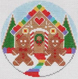 Gingerbread Round by Doolittle Stitchery (thumbnail)