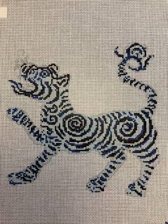 Tibetan Tiger by The Gingham Stitchery (thumbnail)
