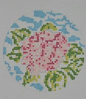 Nantucket Hydrangea by Blue Waters Needlepoint (thumbnail)