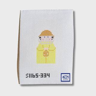 Beekeeper Angel Needlepoint Canvas by KCN Designers (thumbnail)