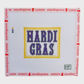 Mardi Gras - Brights by M F Needlepoint (thumbnail)