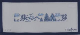 Winter Ski Fob by Fire and Iris Designs (thumbnail)