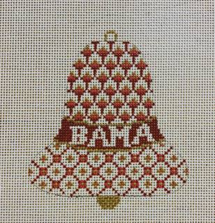 alabama patterned bell by Julia’s Needleworks (thumbnail)