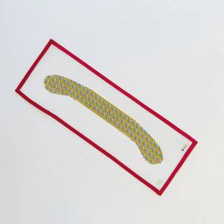 Blue Cane Needlepoint Hanger by Oz Needle and Thread (thumbnail)