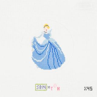 Glass Slipper Princess by Susan Battle Needlepoint (thumbnail)