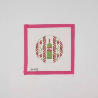 TRUNK - Bottle of Red Coaster by Ann Kaye Studio (thumbnail)