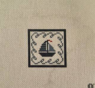 Mini Sailboat by Goodpoint Needlepoint (thumbnail)