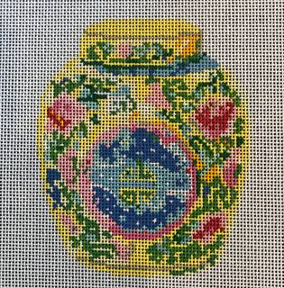 Haute. Chinoiserie Yellow Canvas by KCN Designers (thumbnail)