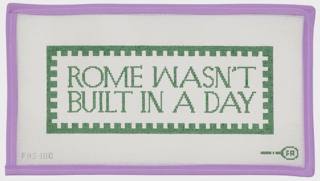 Rome Wasn't Built in A Day by Frances Abel Studio (thumbnail)
