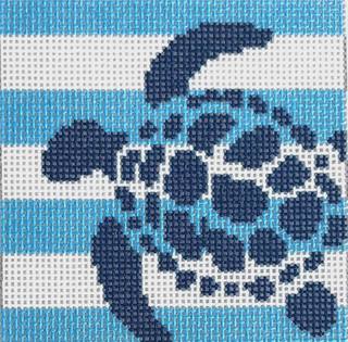 NTG TS104 - Sea Turtle Stencil Insert by Two Sisters Needlepoint (thumbnail)