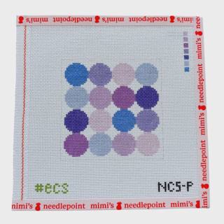 5" PURPLE SAMPLER by Elizabeth Crane Swartz (thumbnail)