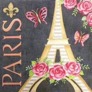Paris Eiffel Tower by Once in a Blue Moon (via Fleur de Paris) (thumbnail)