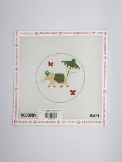 Bam Elephant Ornament Canvas by KCN Designers (thumbnail)
