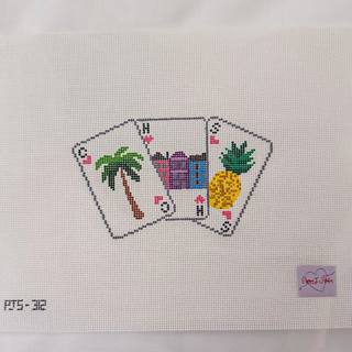 Destination Playing Cards - Charleston by Poppy J Stitches (thumbnail)