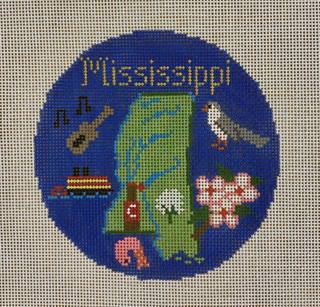 mississippi ornament by Kangaroo Paw Designs (thumbnail)