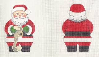 santa suit with list by Susan Roberts Needlepoint (thumbnail)