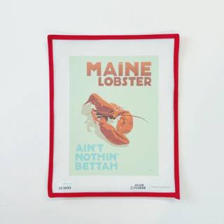 Maine Lobster Poster by Tilli Tomas (thumbnail)