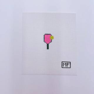 Pickleball Mini Canvas by M F Needlepoint (thumbnail)