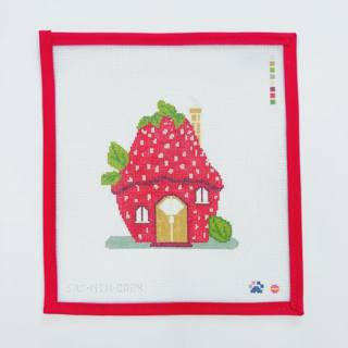 Strawberry House by Saturnalia Stitching (thumbnail)