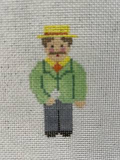 Male race Fan/Hat by Kathy Schenkel (thumbnail)